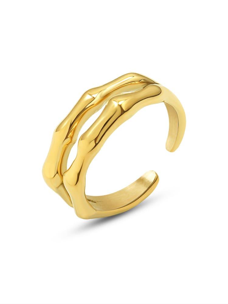 Double Bamboo Ring - Arabella Cleo