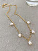 Freshwater Pearl Chain Necklace - Arabella Cleo