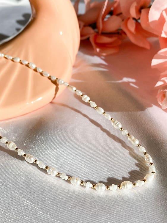 Freshwater Pearl Choker - Arabella Cleo